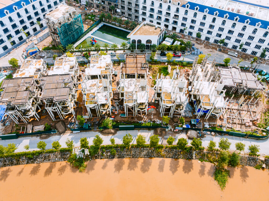 tiến độ dự án sông hồng diamond city